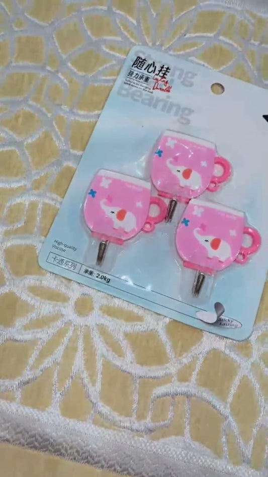 Wall Hooks for Hanging | Self-Adhesive